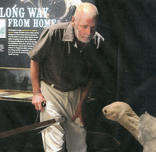At the exhibition, Darwin, in the National Museum of Australia in 2009